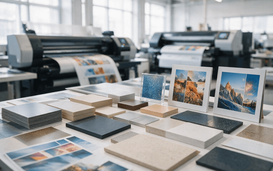 Foam Board vs PVC vs ACM vs Acrylic: Rigid Substrate Guide